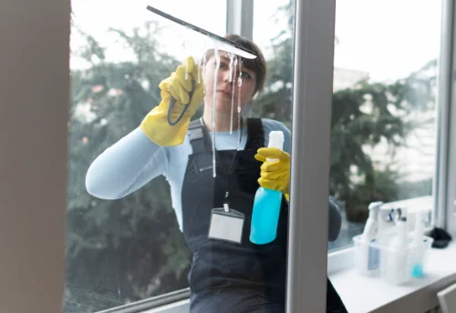 Nettoyage de vitres intérieures et extérieures à Chapelle-Viviers